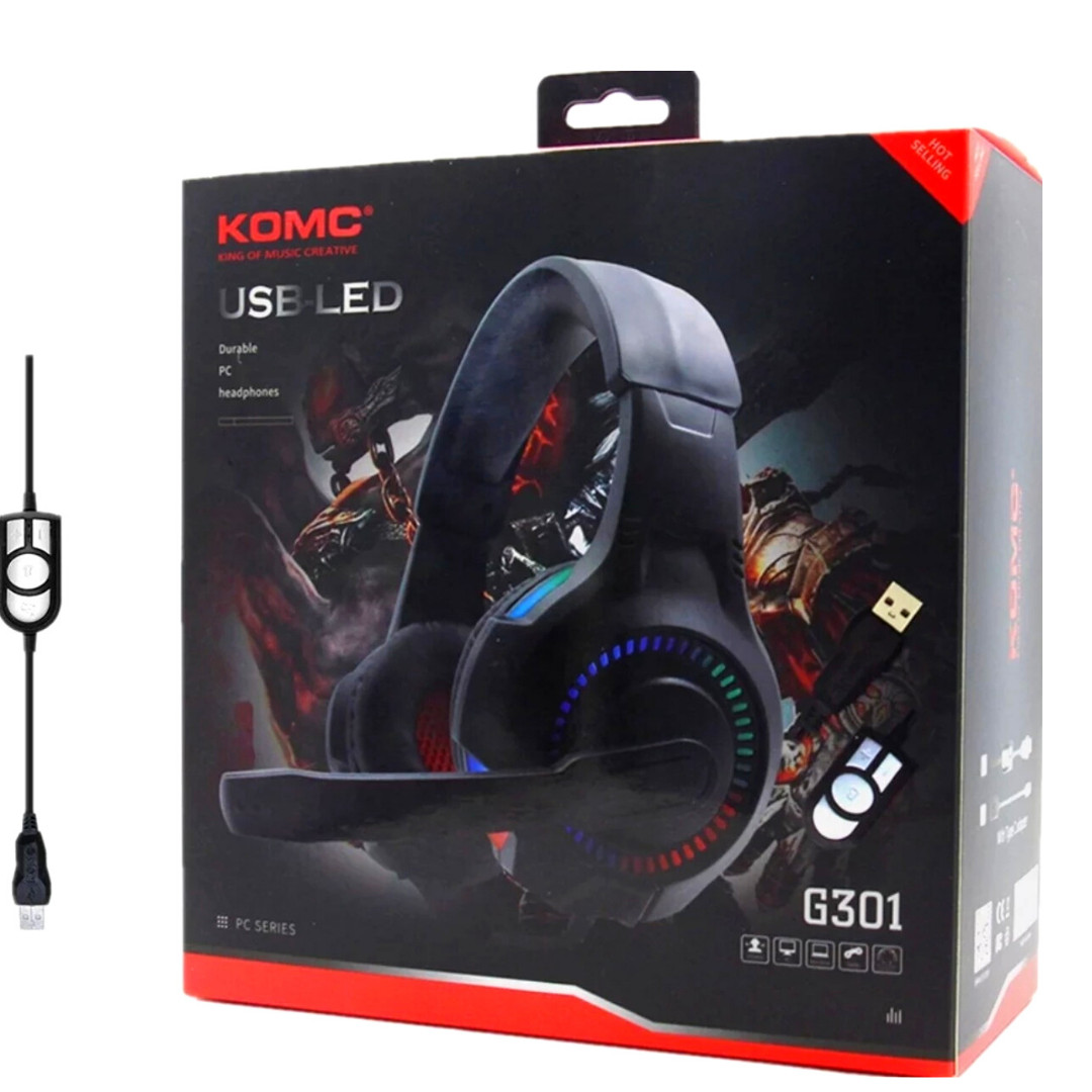 MEJORES Audifonos Gaming Auriculares Gamer For PC Xbox One 360 PS4 USB LED
