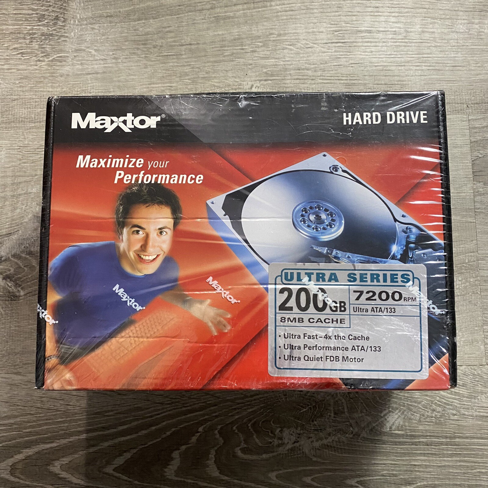 MAXTOR Ultra Series 200GB 7200 RPM Ultra ATA/133 Internal Hard Drive NEW SEALED