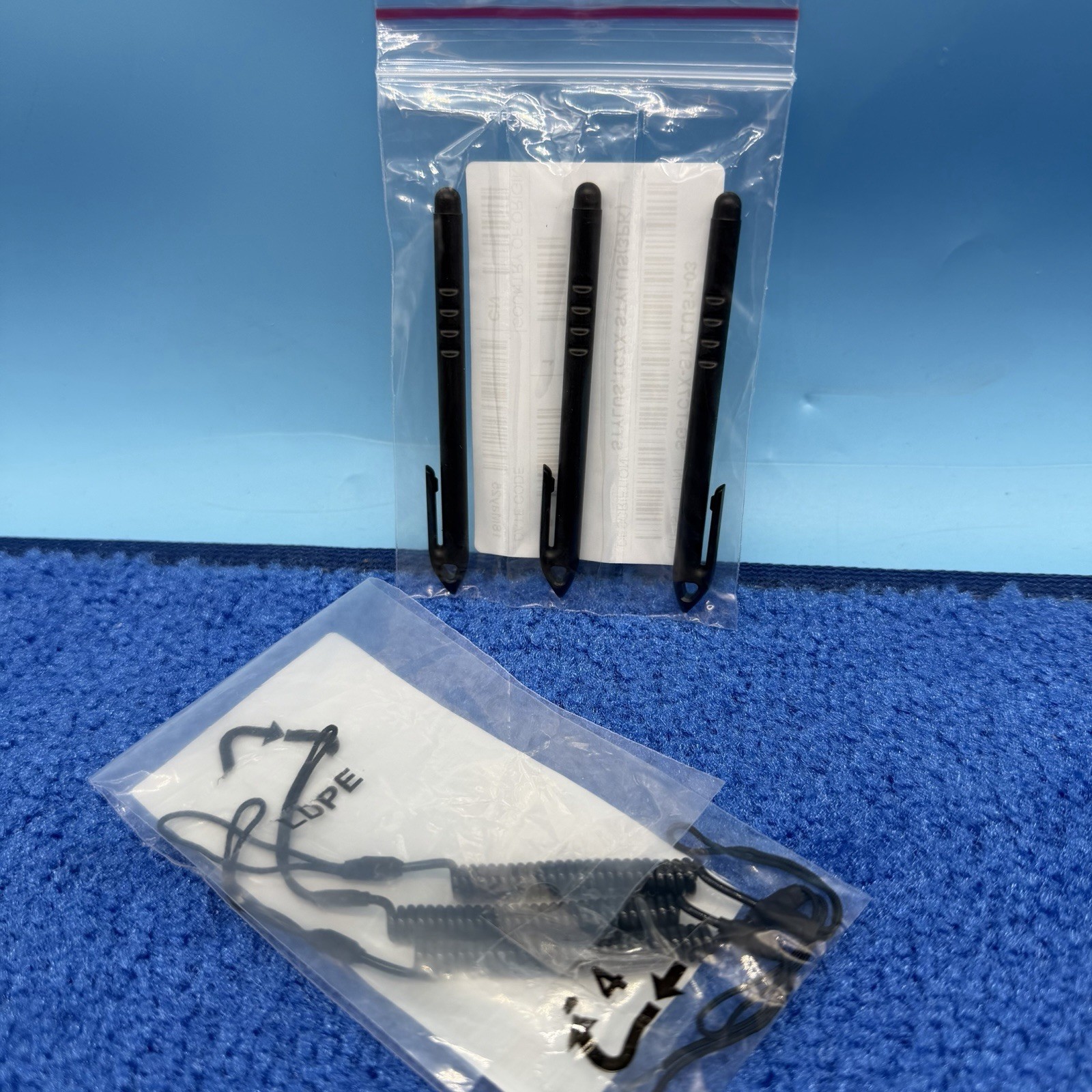 Zebra SG-TC7X-STYLUS-03 Capacitive Stylus 3-Pack w Tether for TC7X MC ET