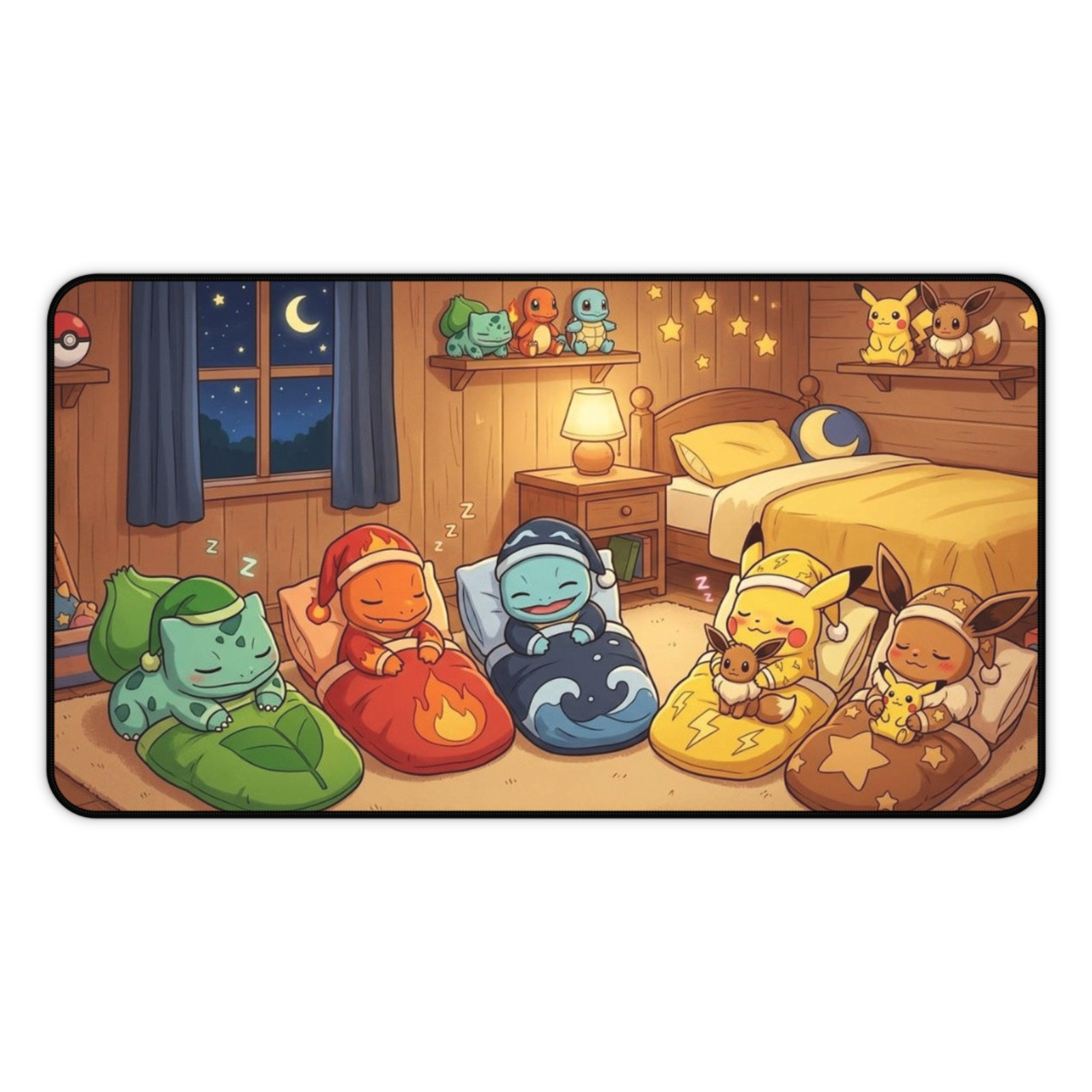 Pokemon Playmat Mousepad Desk Mat TCG Pikachu Charmander Bulbasuar Squirtle SP58