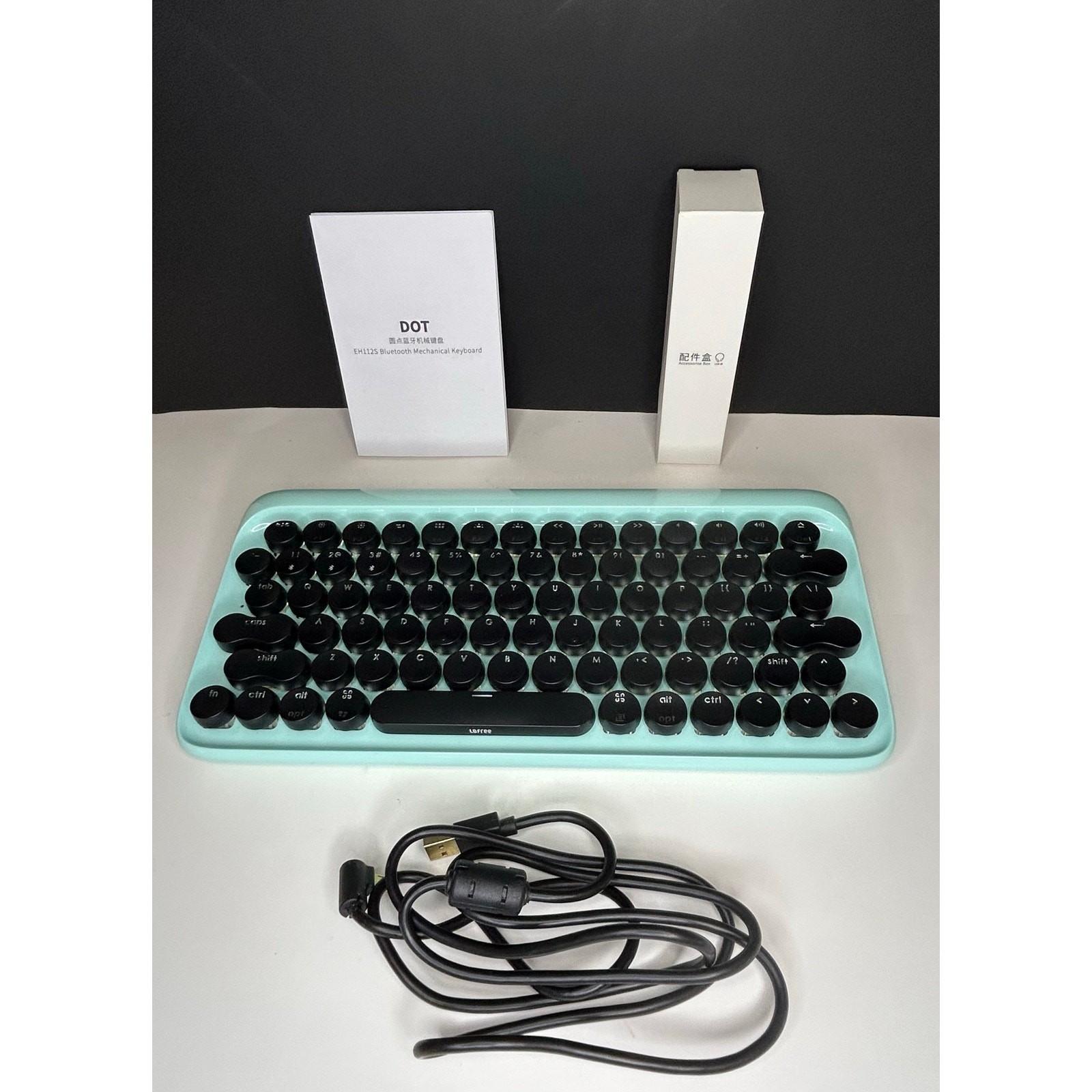 Lofree Dot EH112S Bluetooth Mechanical Keyboard Mint Green