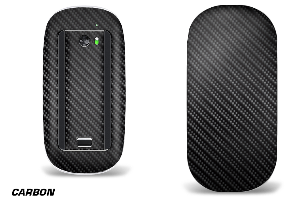 Skin Decal Wrap for Apple Magic Mouse 1 Smart Mouse Graphic Protector CARBON