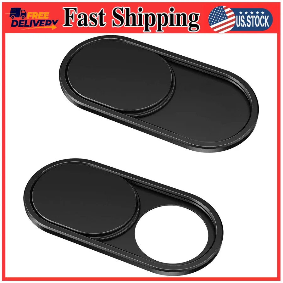 CloudValley Laptop Camera Cover Slide, Metal 0.023 Inch Ultra-Thin, 2 Packs