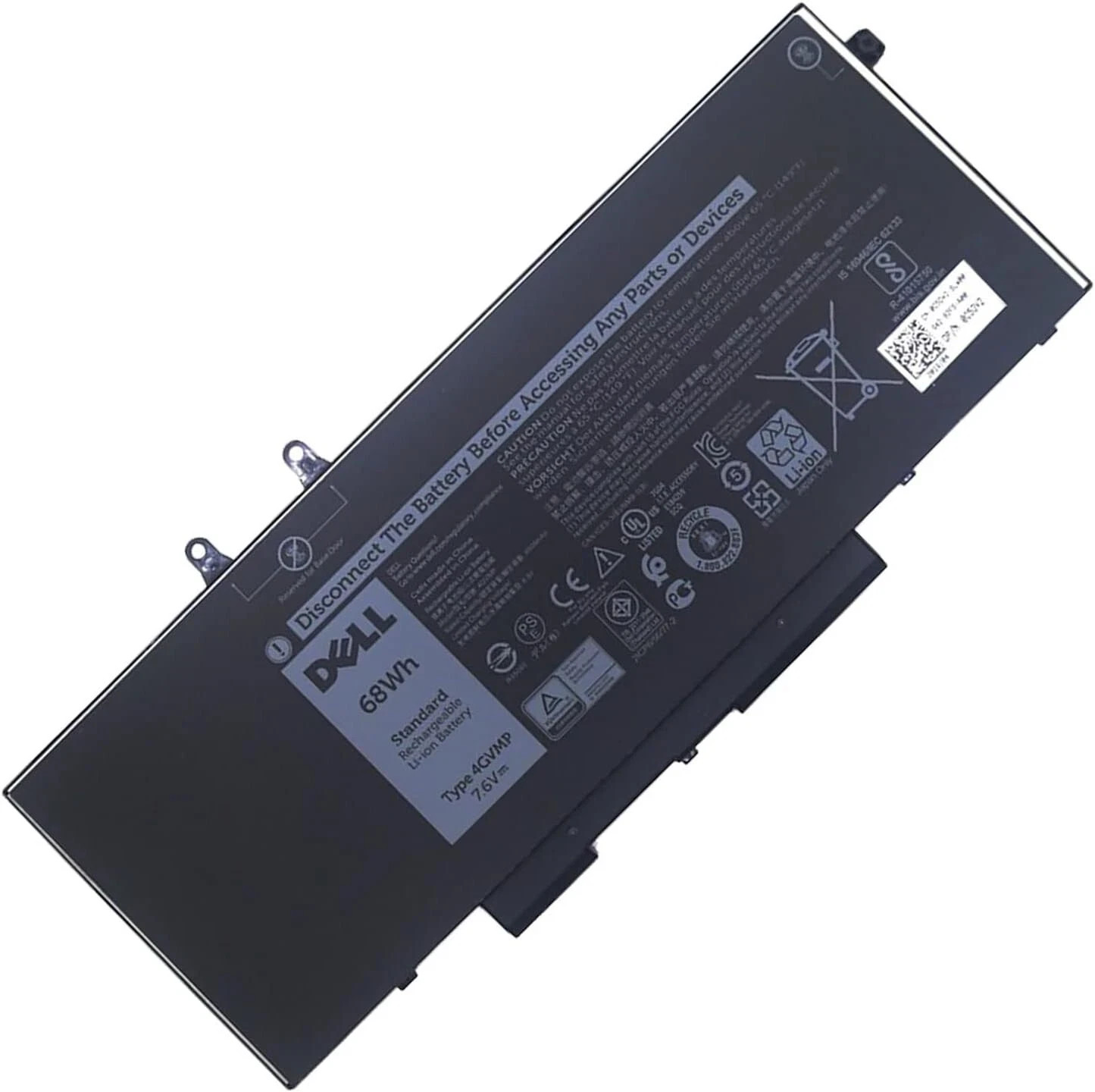 OEM Genuine 68WH 4GVMP Battery For Dell Latitude 5400 5500 Precision 3540 9JRYT