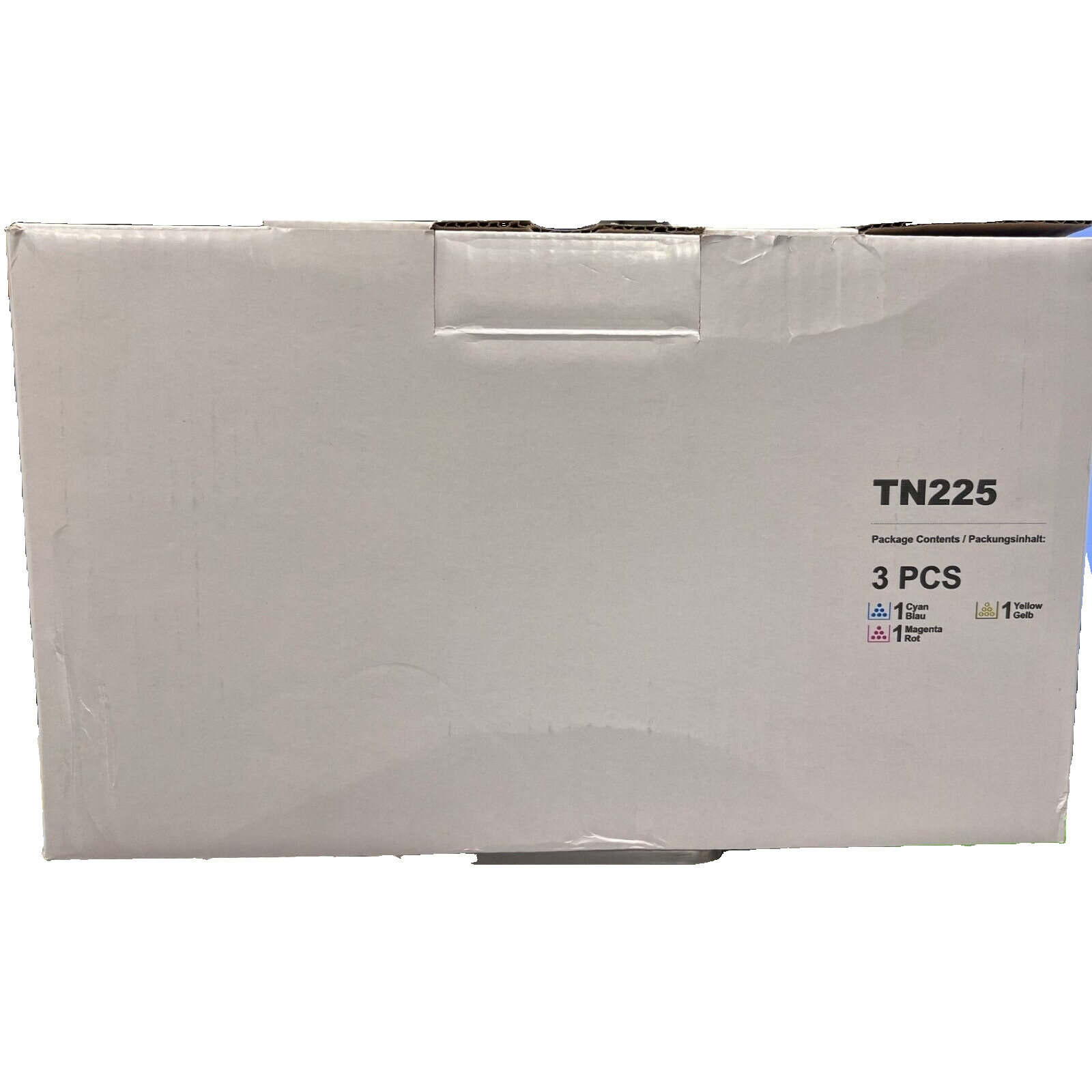 Brother TN225 3-Pack High Yield Genuine Color Cartridge Combo