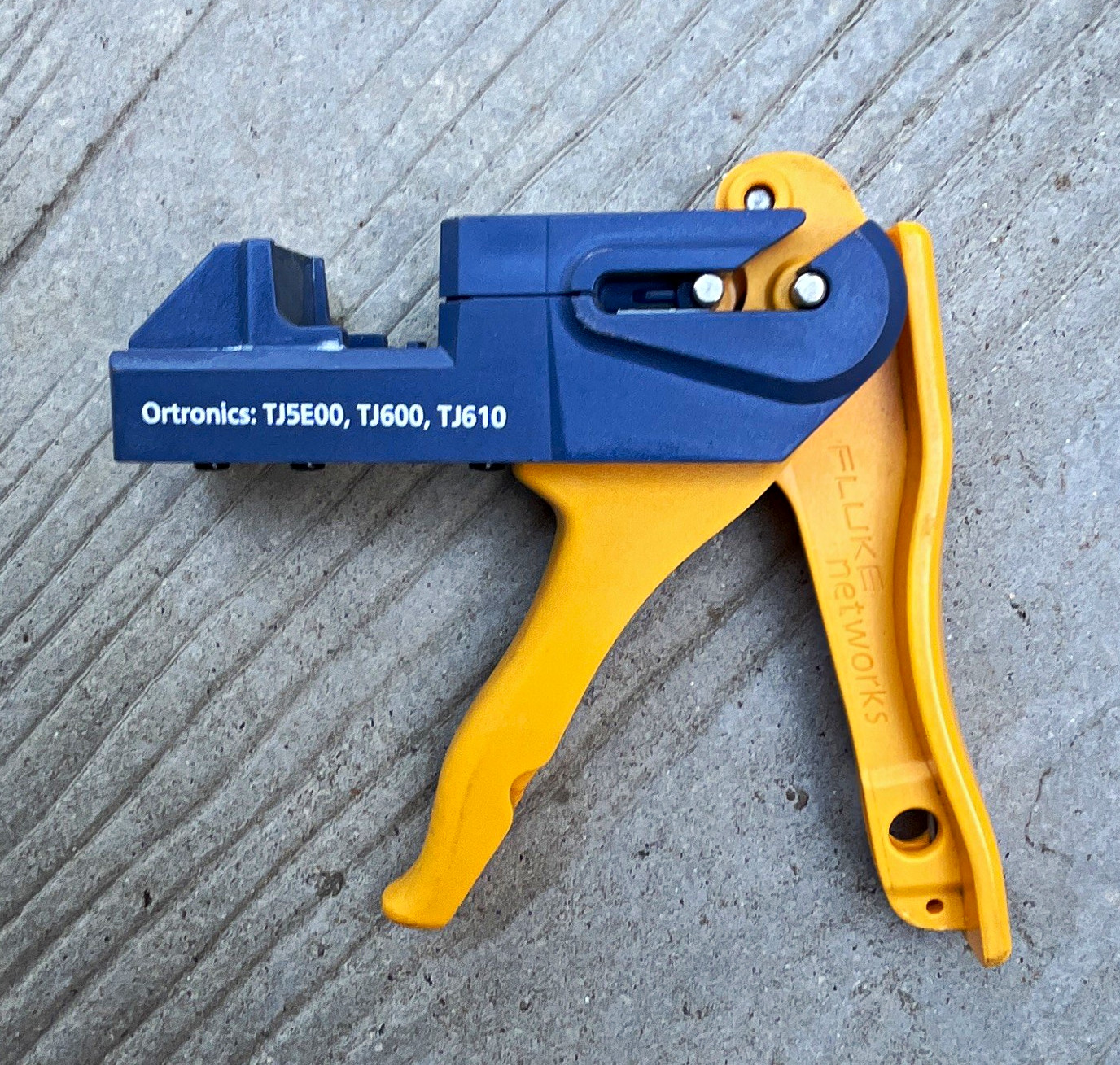 Fluke Networks JackRapid Crimping Tool JR-ORT-2 for Ortronics T5500 T5600