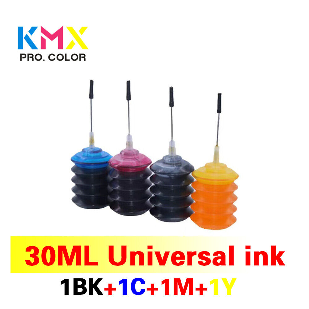4pcs 30ml Bulk Refill Ink kit compatible for hp301 deskjet 2630 2632 envy 5030