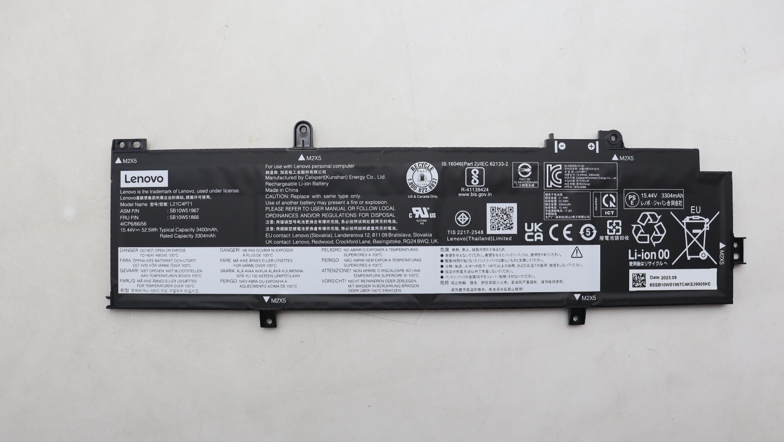 New Genuine Lenovo Laptop T14 Gen 3 battery 5B11M90028, 5B11M90029