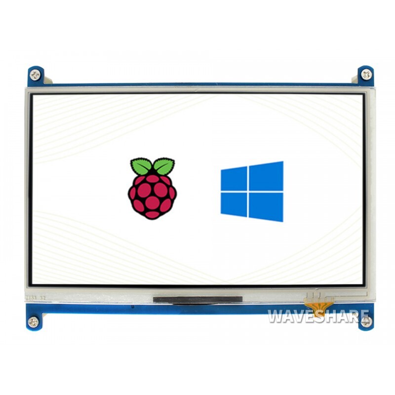 7inch HDMI LCD 1024×600 XPT2046 IPS Resistive Touch Screen for Various Devices