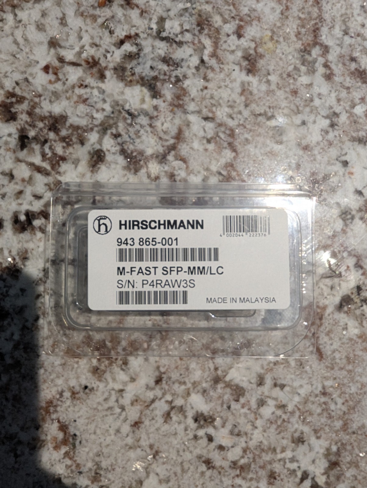 943865-001, Hirschmann, SFP Fiberoptic Fast-Ethernet Transceiver MM