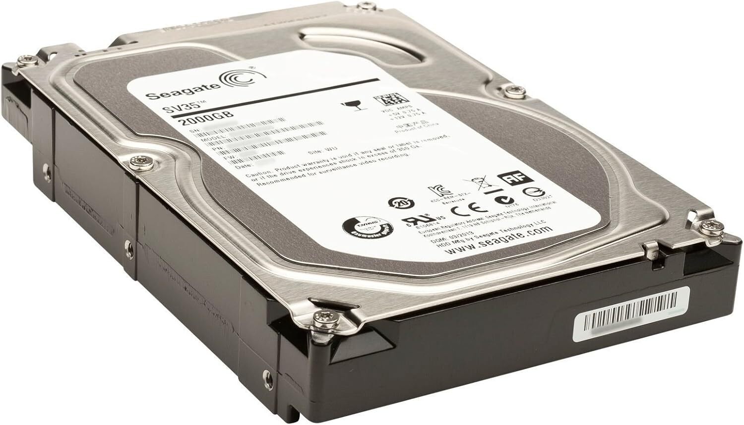 FIT FOR Seagate Barracuda SV35.5 ST2000VX000 2 TB Internal Hard Drive