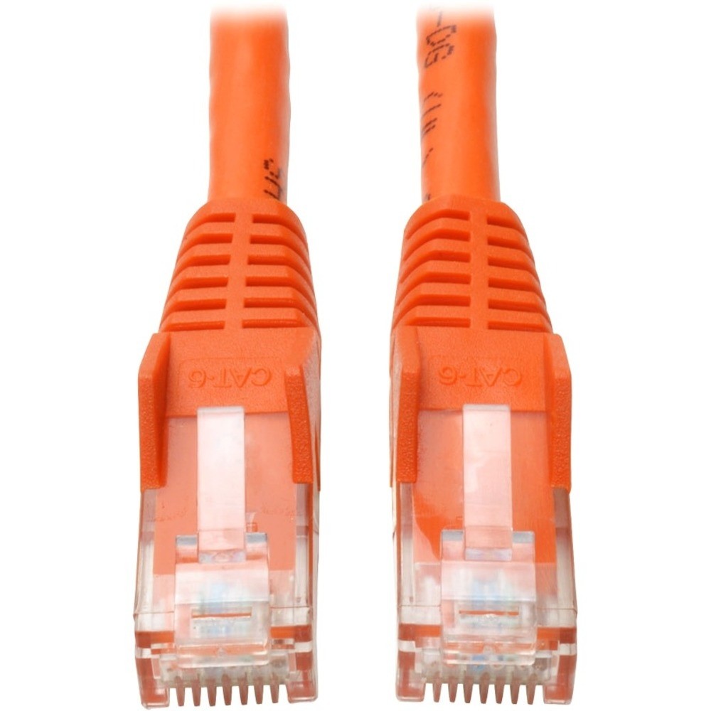 Tripp Lite N201-005-Or Patch Cable Gigabit Snagless Molded Cat6 Rj45 M/M 5Ft