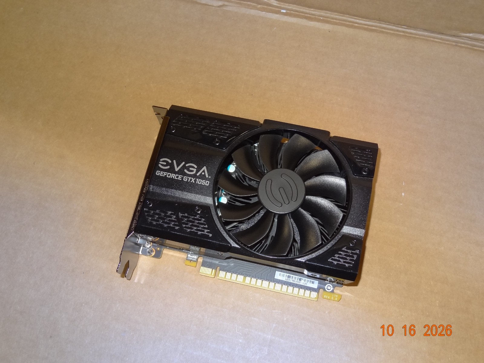 EVGA NVIDIA GeForce GTX 1050 : 02G-P4-6150-KR : 2GB GDDR5 GPU