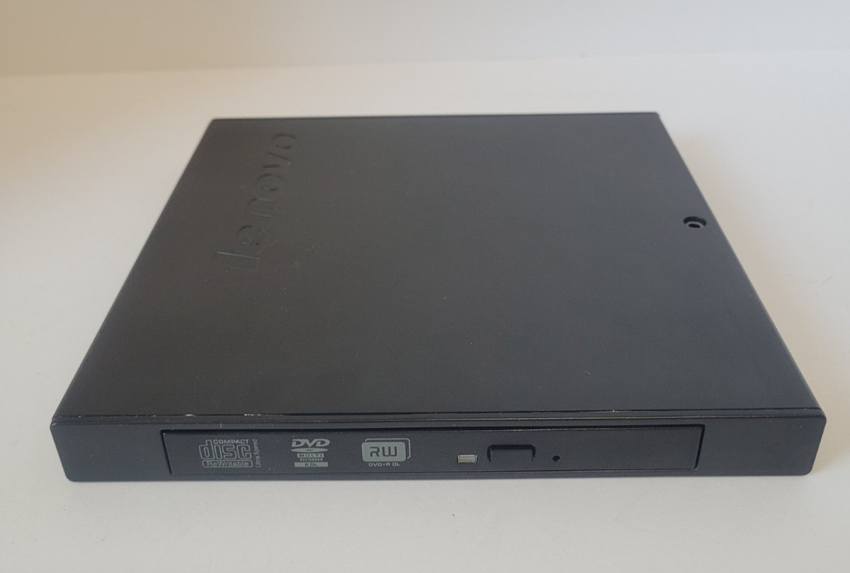 TESTED WORKING Lenovo External USB Disk Disk Drive, CD DVD-RW Burner FRU 04X2176