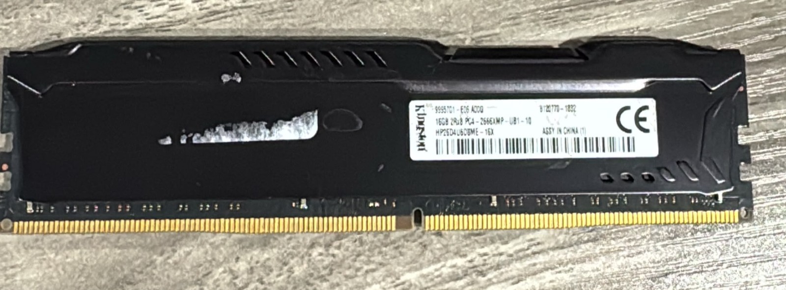 Kingston 16GB HP26D4U6D8ME-16X DDR4-2666
