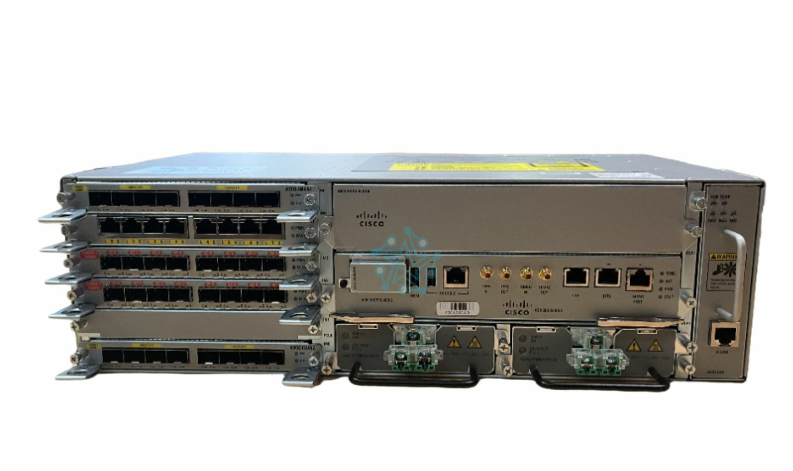 Cisco ASR-903 Router w/ 1x A900-RSP3C-400-S, 2x A900-IMA8Z, 2x A900-PWR1200-D