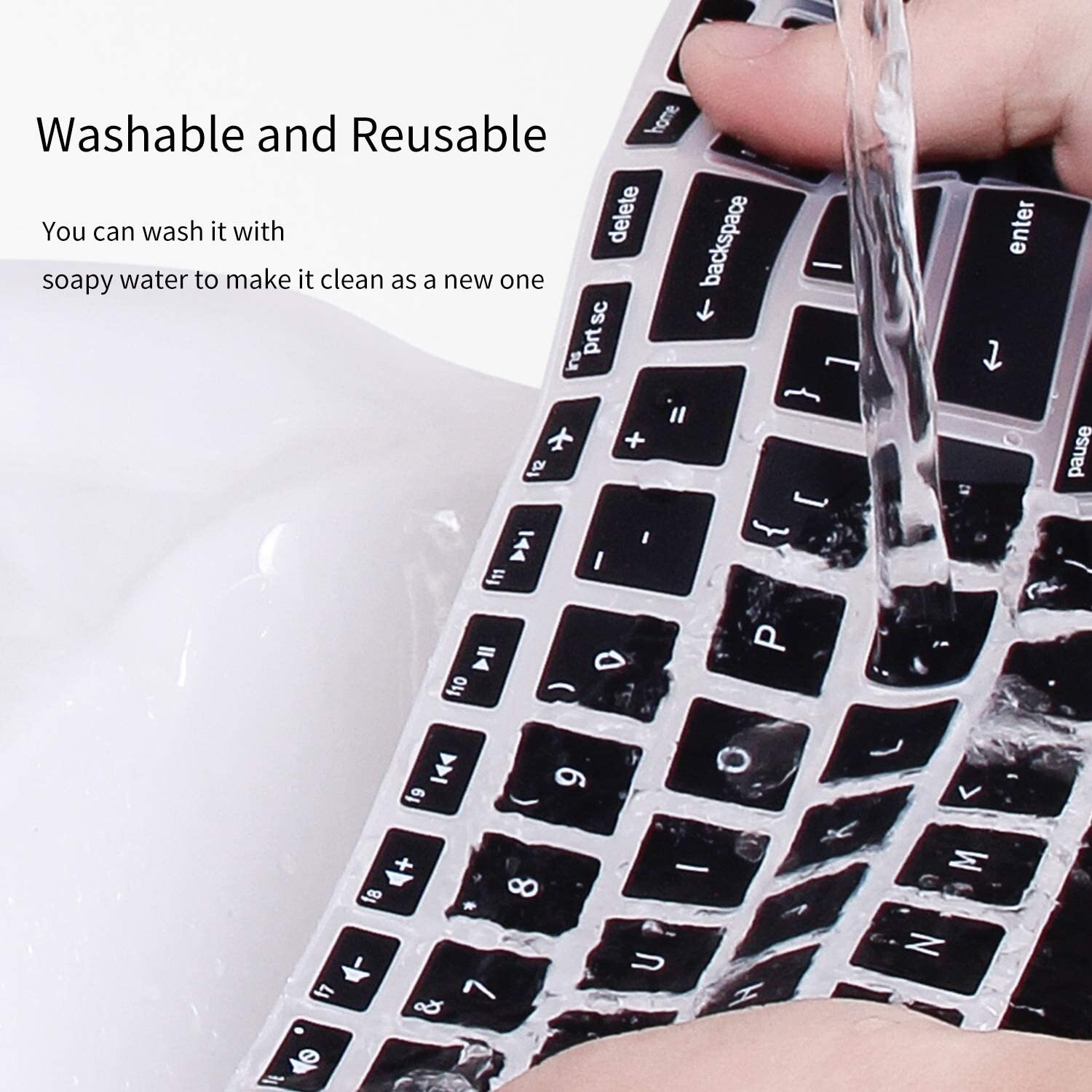 2 Keyboard Cover Fit Dell Inspiron 17 7000 7706 7790 7791