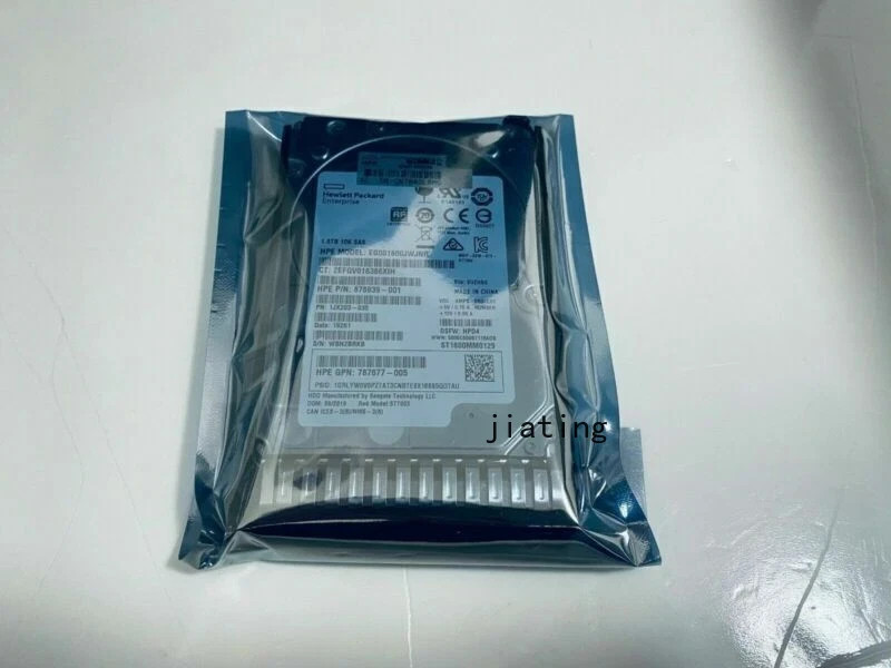 HPE 872481-B21 872738-001 1.8TB SAS 10KRPM 12Gb/s 2.5" 512E Hard Disk Drives NEW