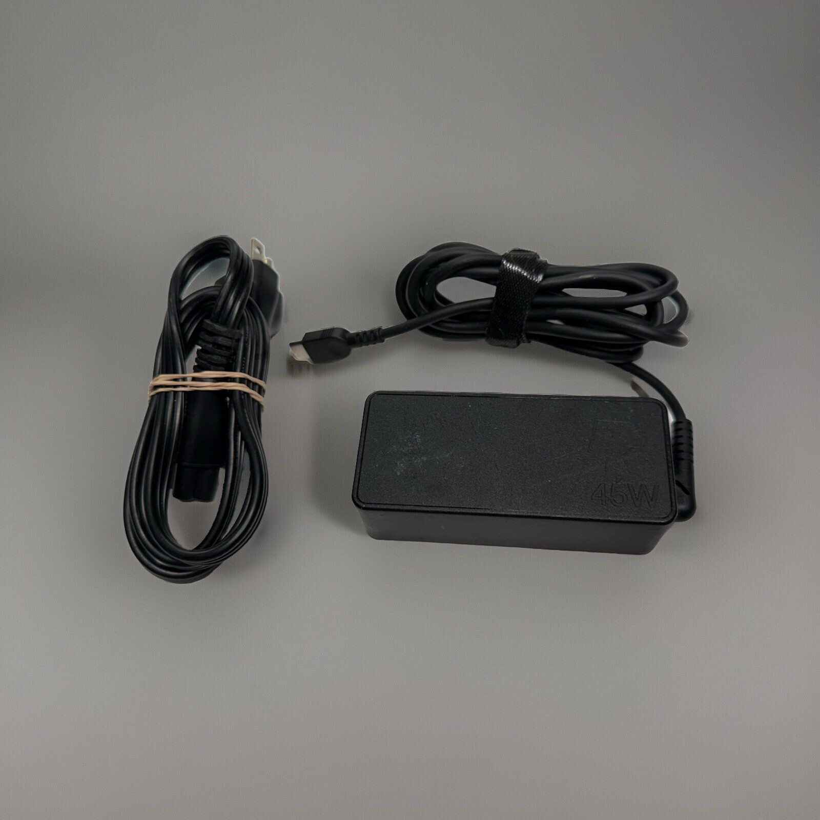 Genuine OEM Lenovo Laptop Charger AC Power Adapter USB-C Type C Tip 20V 45W Orig