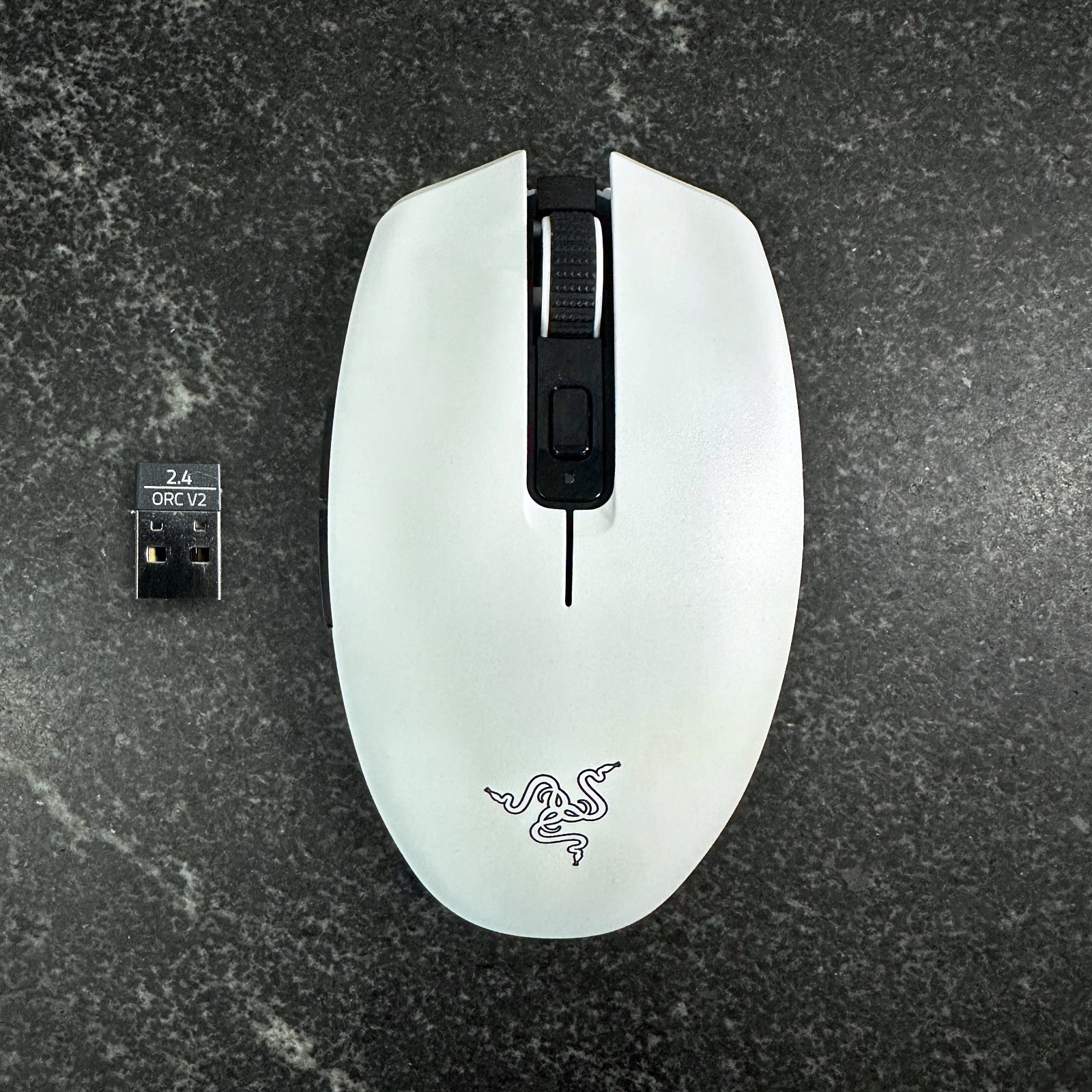 Razer Orochi V2 Wireless Gaming Mouse - White W/Dongle - TESTED/ WORKS/ CLEAN