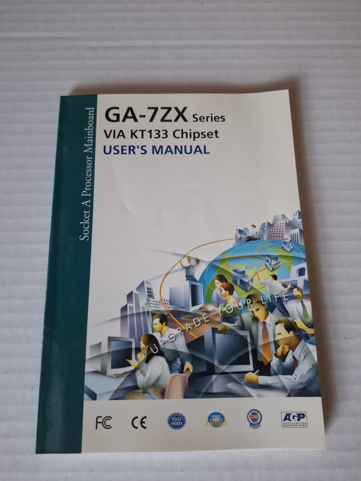 Gigabyte GA-7ZX Series VIA KT133 Socket A Motherboard User's Manual Vintage PC