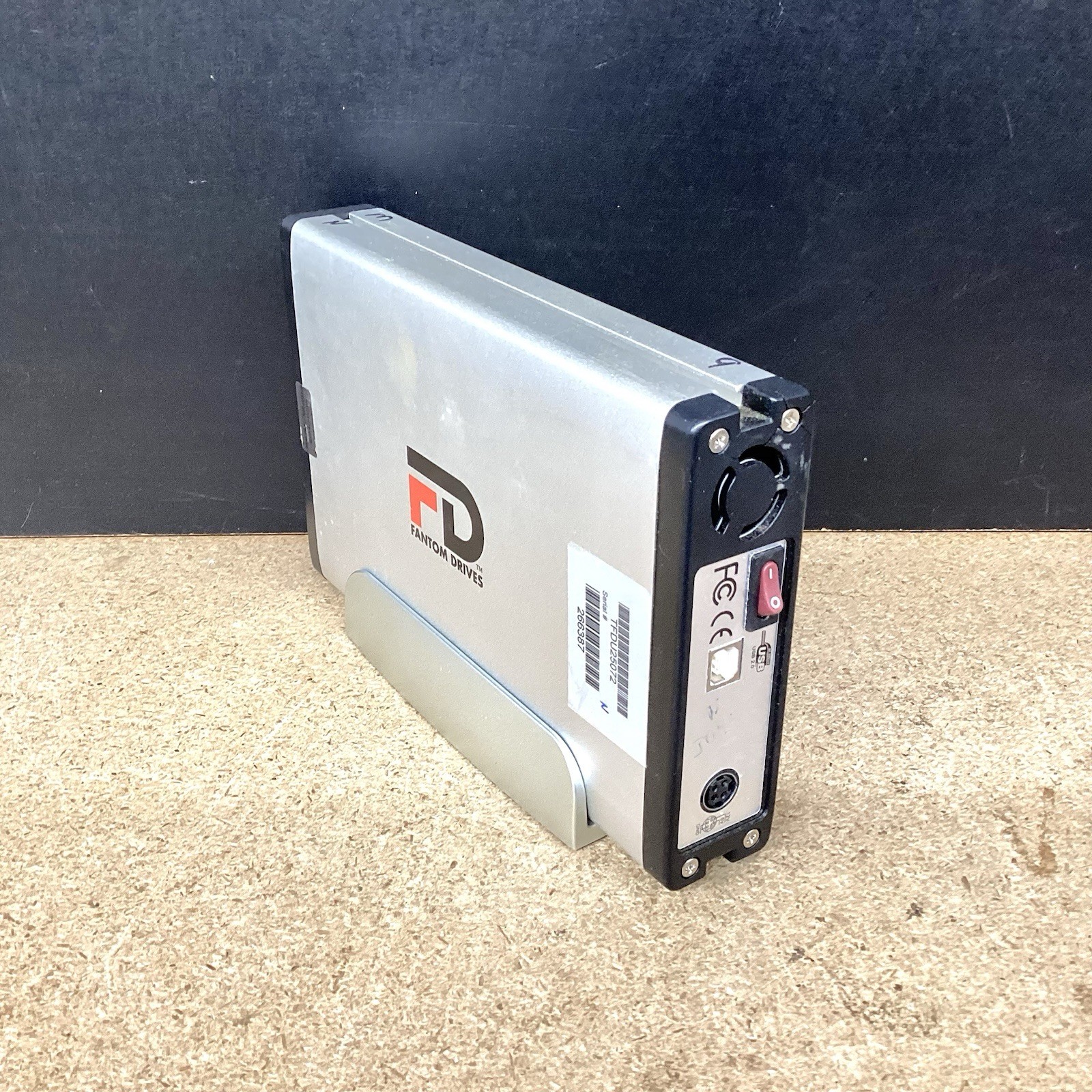Fantom Drives Titanium 250GB external hard drive (Model TFDU25072)