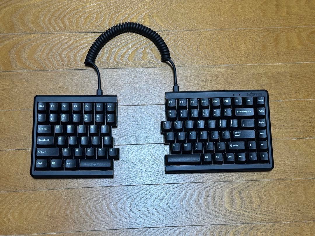Mistel Barocco MD770 Split Mechanical Keyboard JP Layout Wired Tested Used