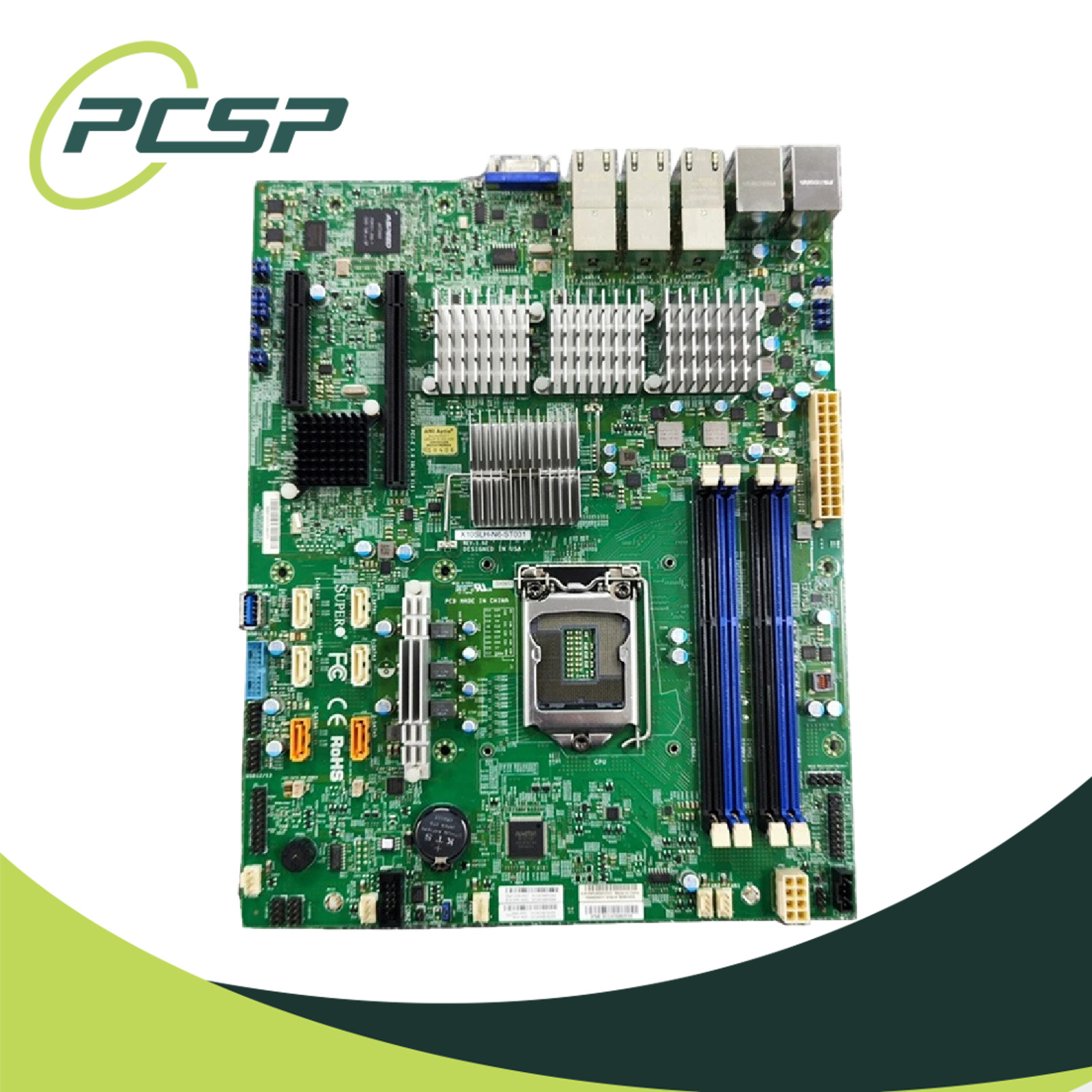 Supermicro X10SLH-N6-ST031 LGA1150 DDR3 Motherboard 6x 10GbE LAN IPMI