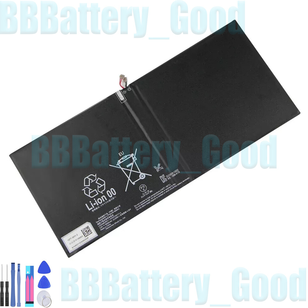 Tablet Battery LIS2206ERPC For SONY Xperia Tablet Z2 SGP541CN SGP-521 6000mAh