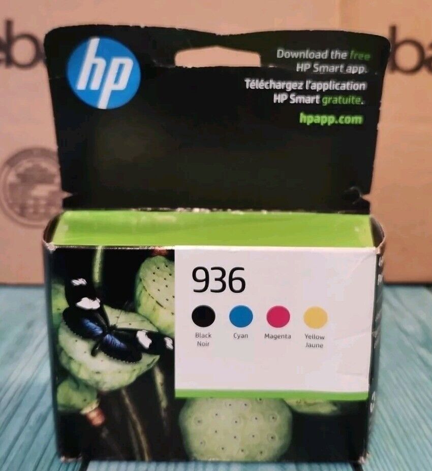 🔥GENUINE HP 936 4-pack Black Cyan Magenta Yellow Ink Cartridge EXP 07/2025🔥