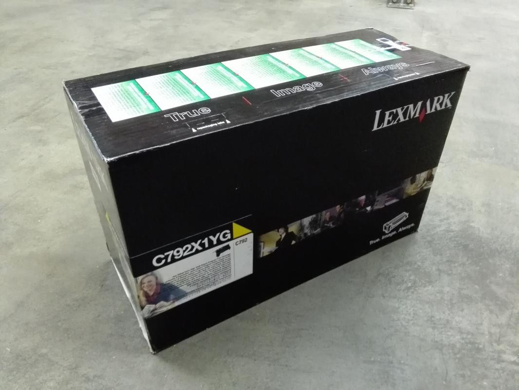 Lexmark C792X1YG Toner Ctg Yellow for Lexmark X-792