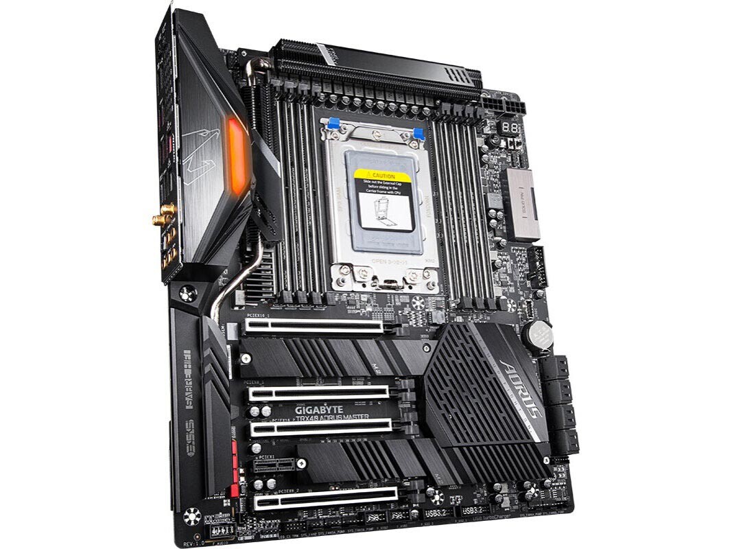 For GIGABYTE TRX40 AORUS MASTER motherboard TRX40 DDR4 256G XL-ATX Tested ok