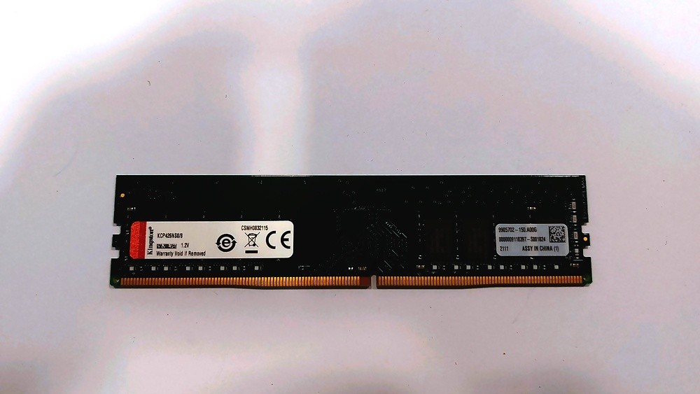 Genuine Kingston DDR4 RAM Module KCP426NS8/8 ValueRAM 8GB 2666MHz DIMM Memory