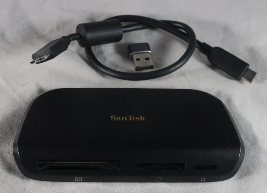 SanDisk ImageMate Pro USB Type-C Reader Writer Black SDDR-A631-AN6NN