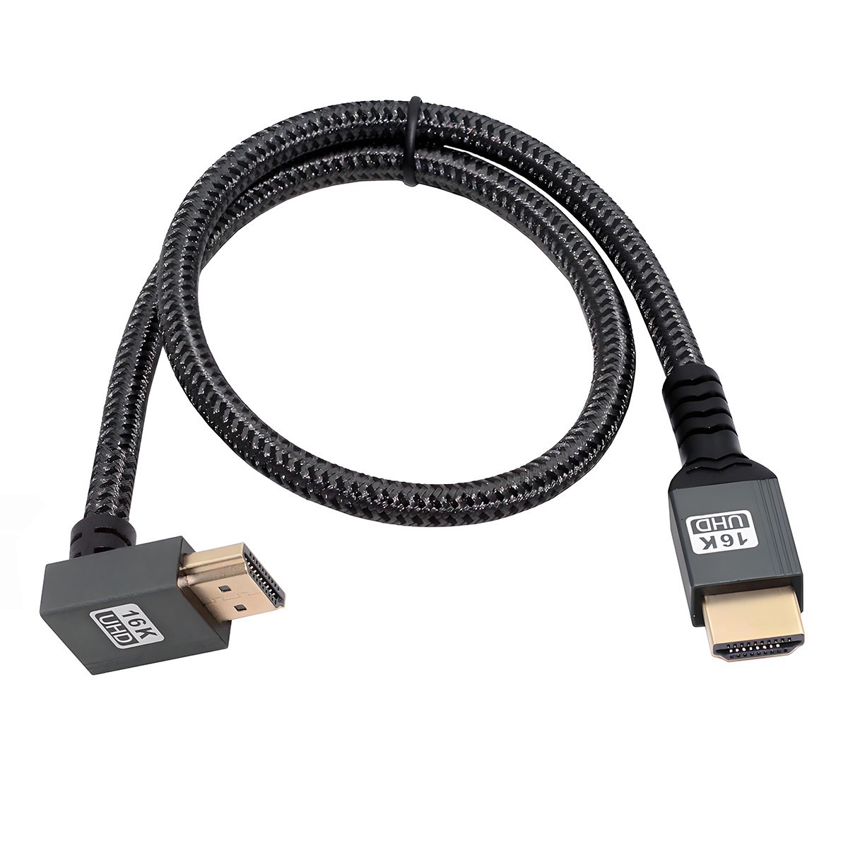 HDMI 2.2 Ultra 16K High Speed 96Gbps Gold Plating Braided Cable Support 16K@60Hz