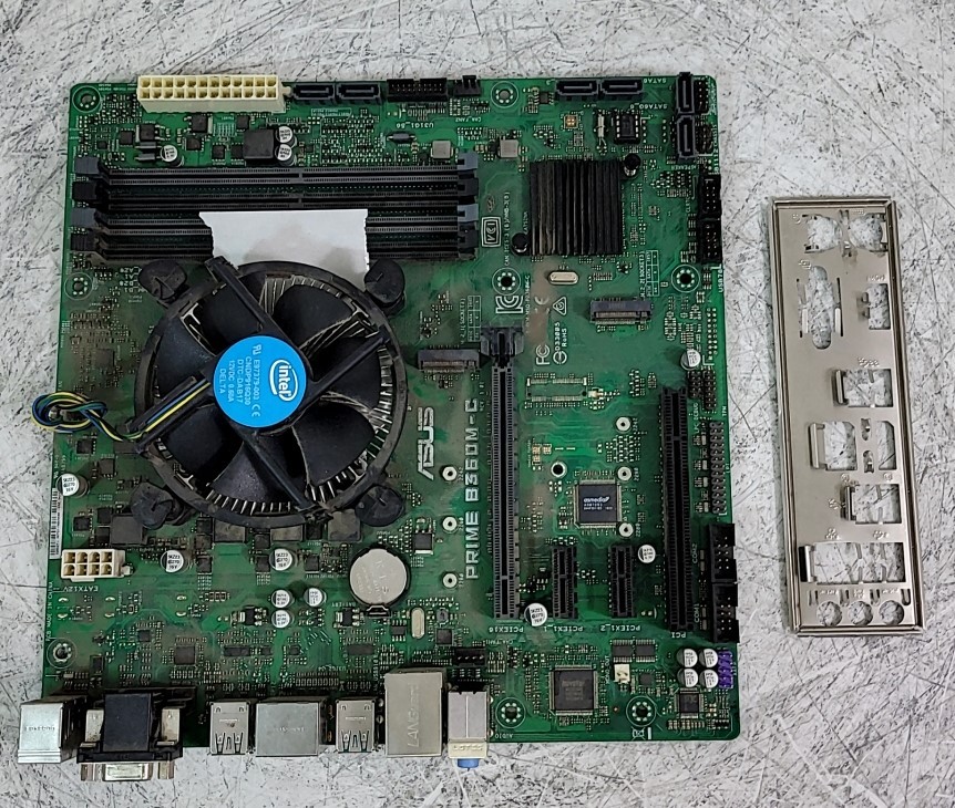 Asus PRIME B360M-C Motherboard SEE NOTES