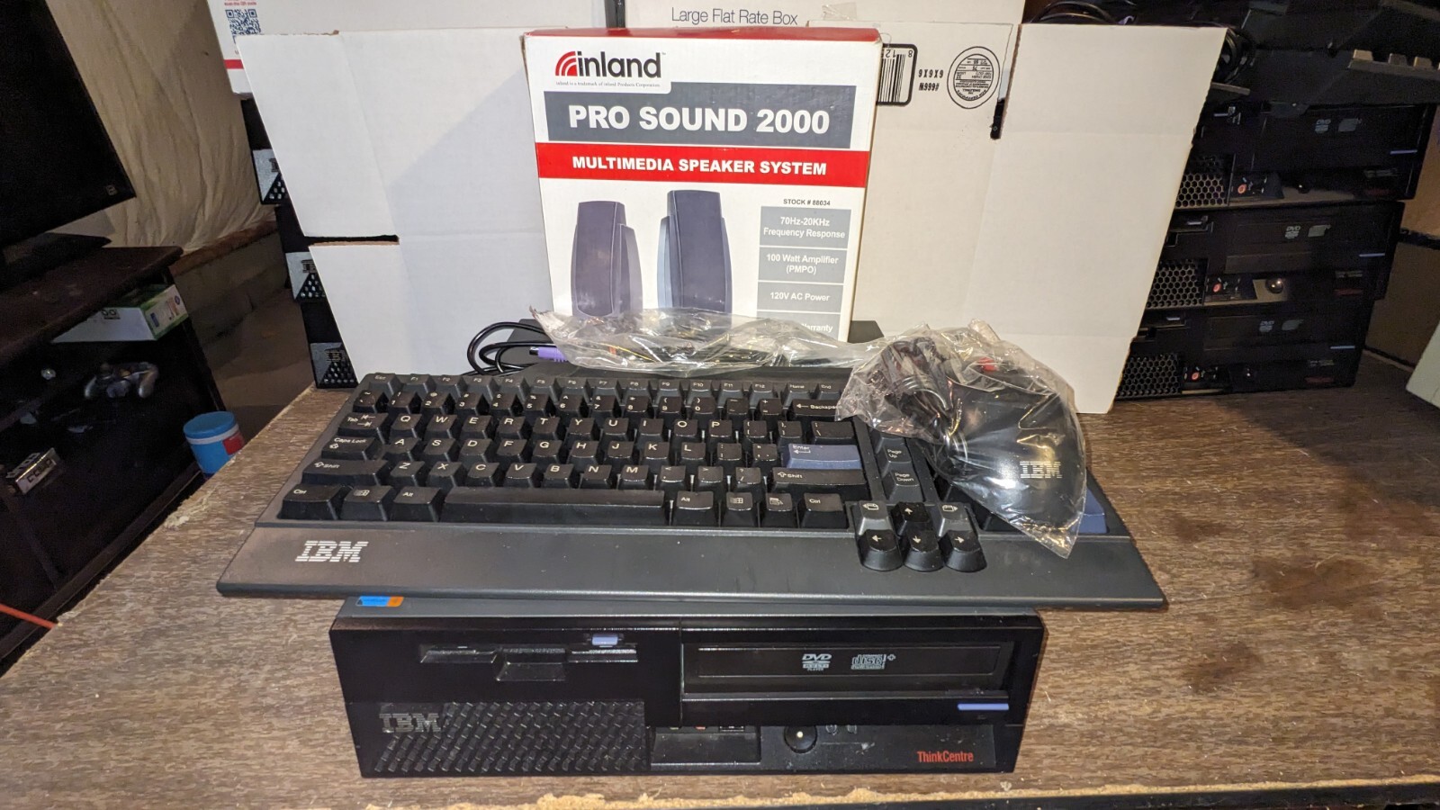 IBM Lenovo ThinkCentre 9210 PC Intel Pentium 4 2GB RAM With Accessories 