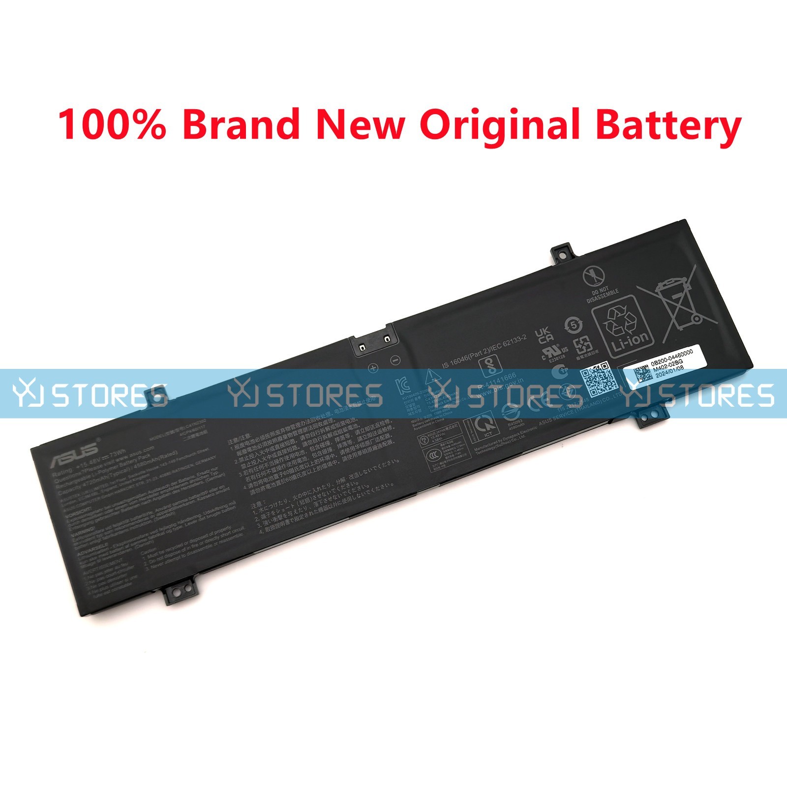 Genuine C41N2302 OEM Battery for Asus ProArt PX13 HN7306 TUF Gaming A14 FA401WV