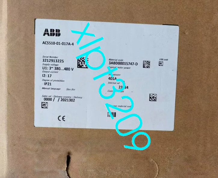 ACS510-01-017A-4 ABB inverter New FedEx or DHL