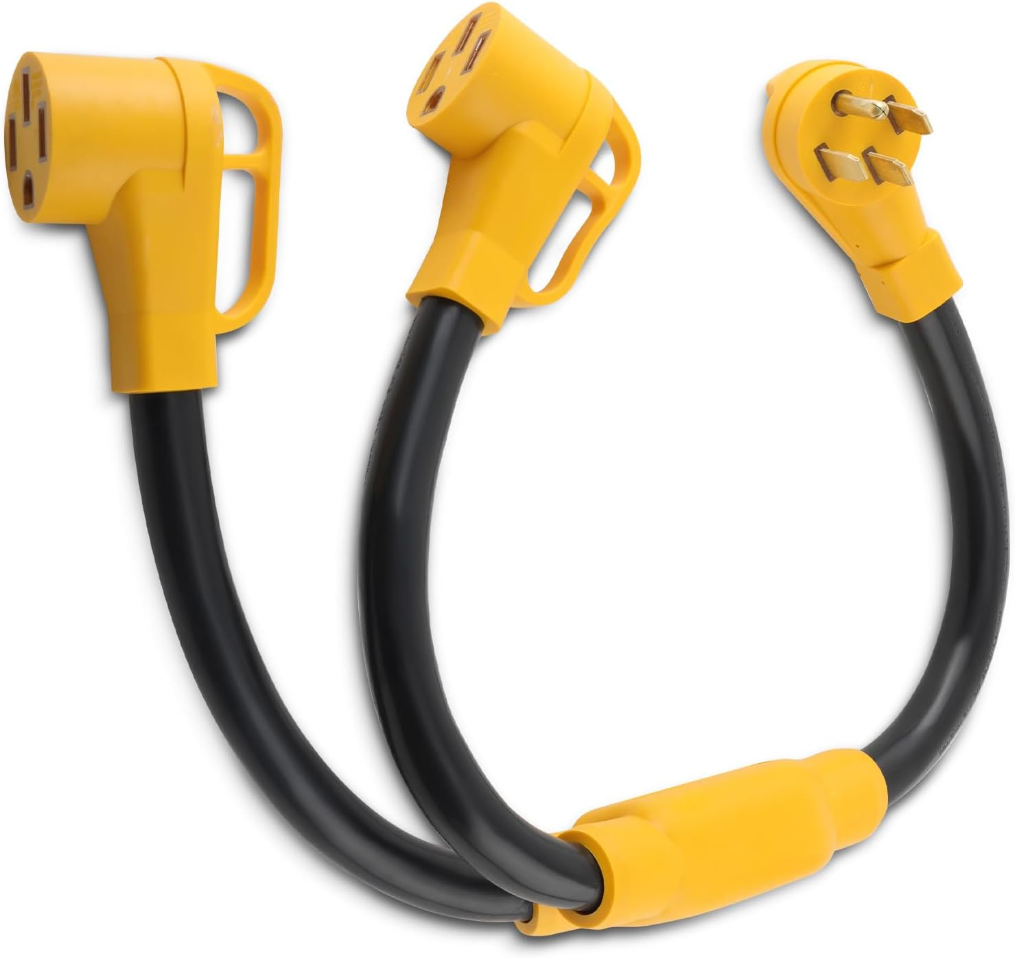 50 Amp Y Splitter Adapter Cord 4 Prong 250V with 14-50P to 2X
