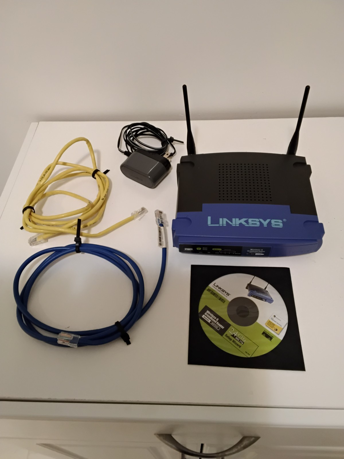Linksys Wireless-G Broadband Router W/ 4-Port Switch  Model WRT 54G
