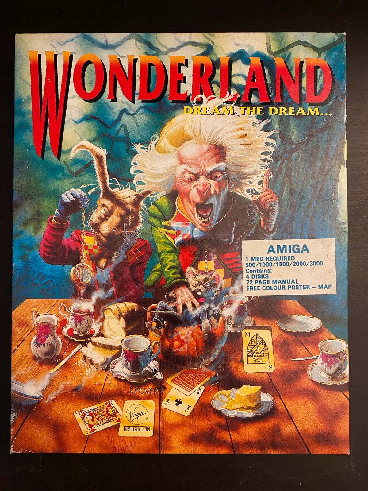 Wonderland by Virgin Mastertronic for Amiga