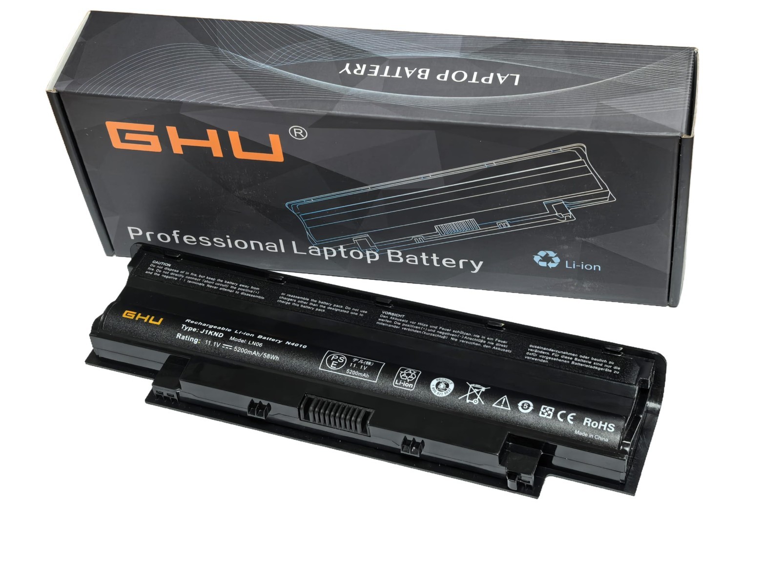 58Wh Laptop Battery Replacement for Dell Inspiron N5010 N5110 N4010 N4110 N7010,