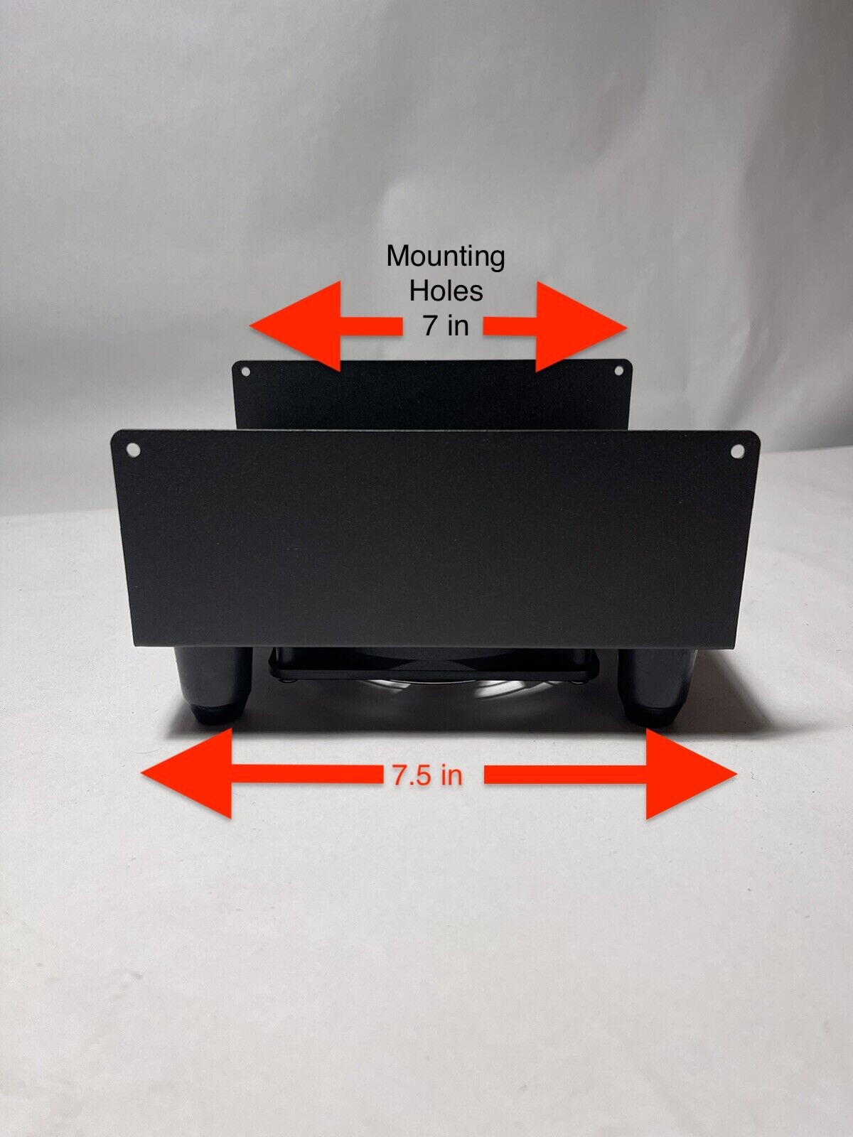 COOLING FAN KIT STAND Fits CB TRANSCEIVERS QUIET FANKIT STAND ONLY STEEL