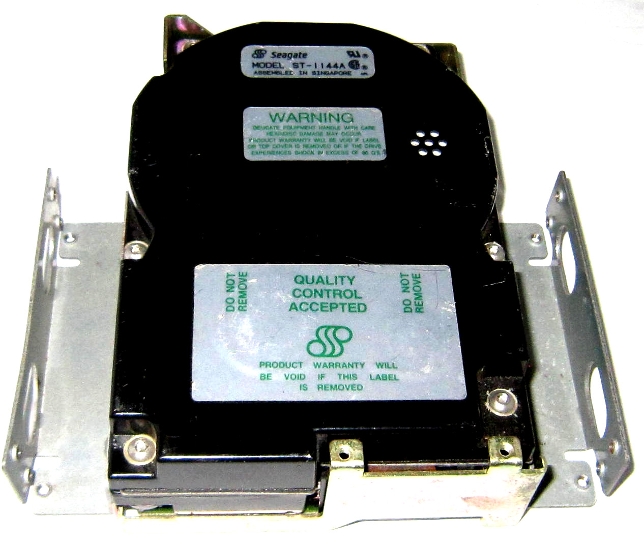 Vintage Seagate ST-1144A  Hard Disc Drive/131MB/ATA-1 (IDE)/3.5 Inch Drive/NICE
