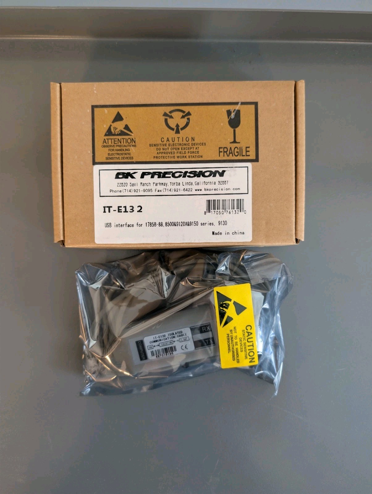 BK Precision IT-E132 USB Interface Isolated Communication Cable