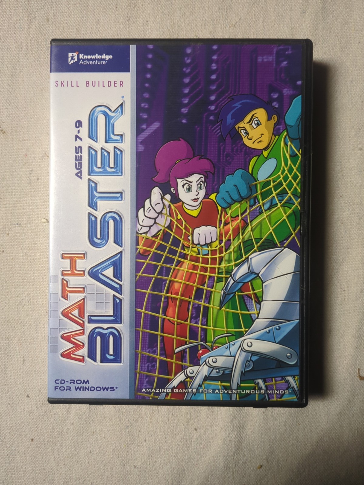 math blaster Ages 7-9. New-sealed 