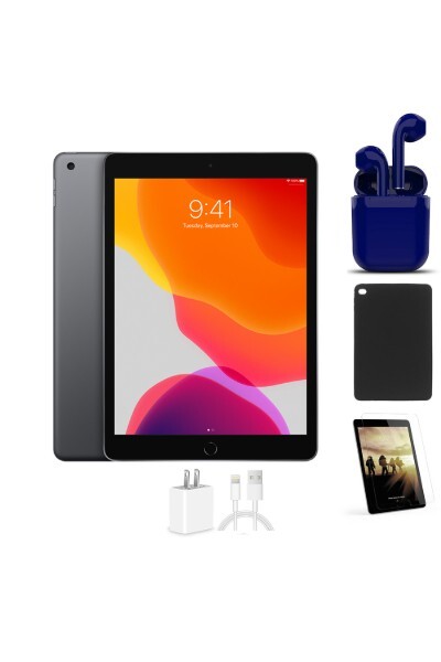 Apple iPad 10.2-Inch ~ Bundled ~ 32GB - Space Gray - Wifi Only - Good