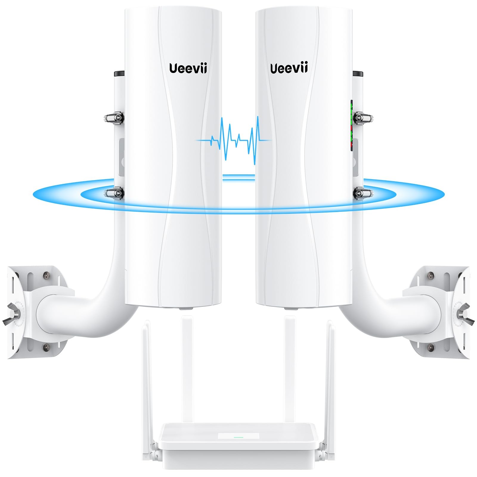 UeeVii CPE688KIT Wireless Bridge 5KM WiFi 6 AX3000