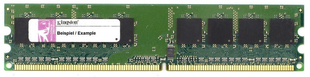 4GB Kit (2x2GB) Kingston DDR2 PC2-5300E 667MHz Unbuffered Nonreg ECC
